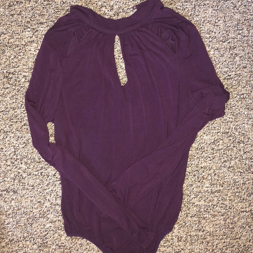 Purple bodysuit